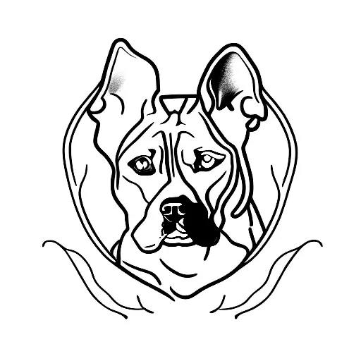 Black American Staffordshire Terrier