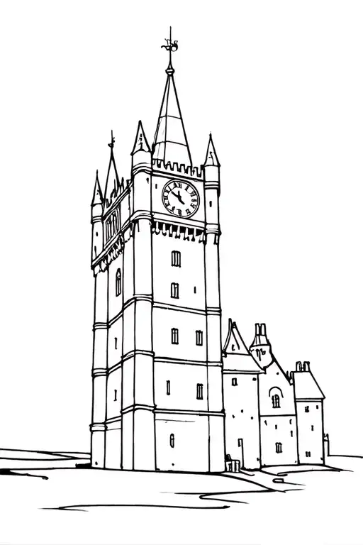 Clock Tower Castle