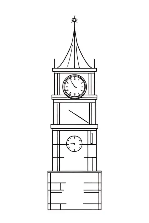 Simple Clock Tower