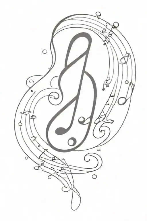 Band Aid And Music Note