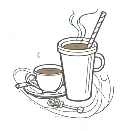 Film Roll And Coffee