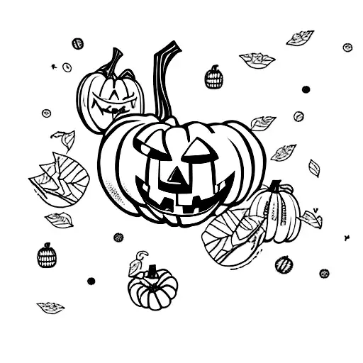 Pumpkin Halloween Cute Sweet