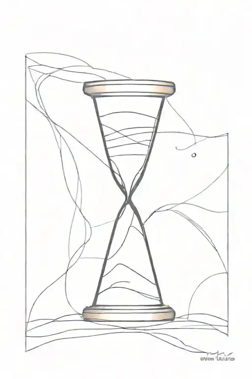 Hourglass Sand Running