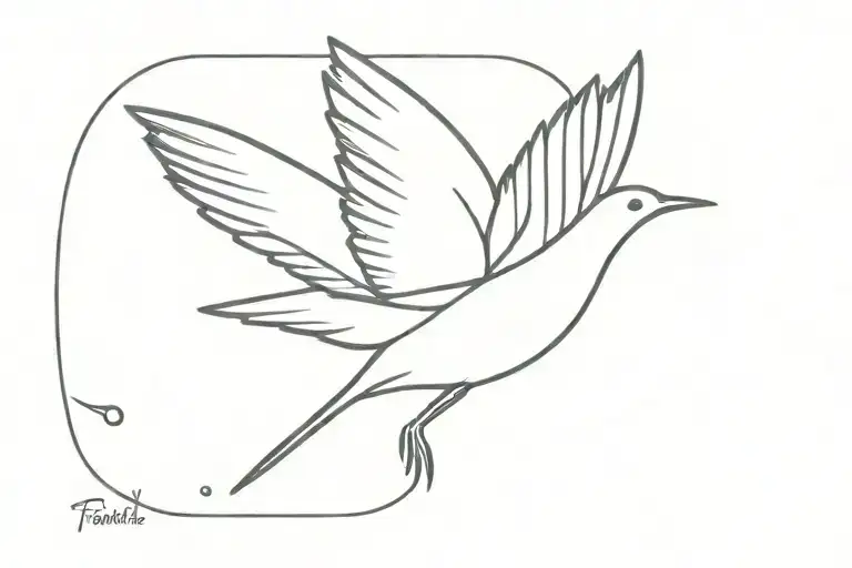 Bird Flying