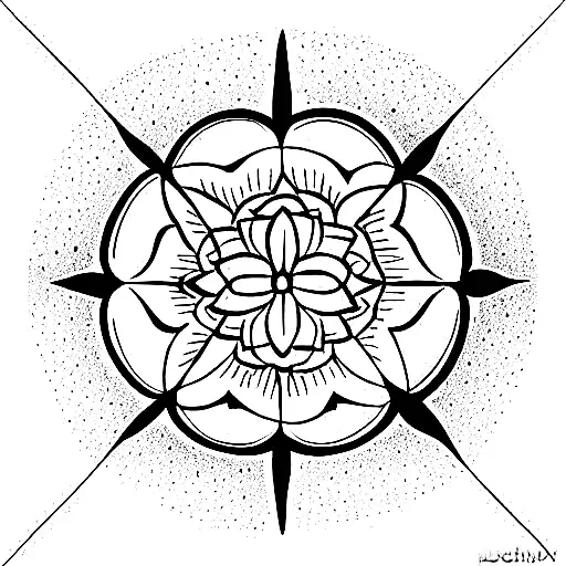 Lotus Mandala Moon