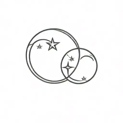 Two Moons With Pisces Star Sign