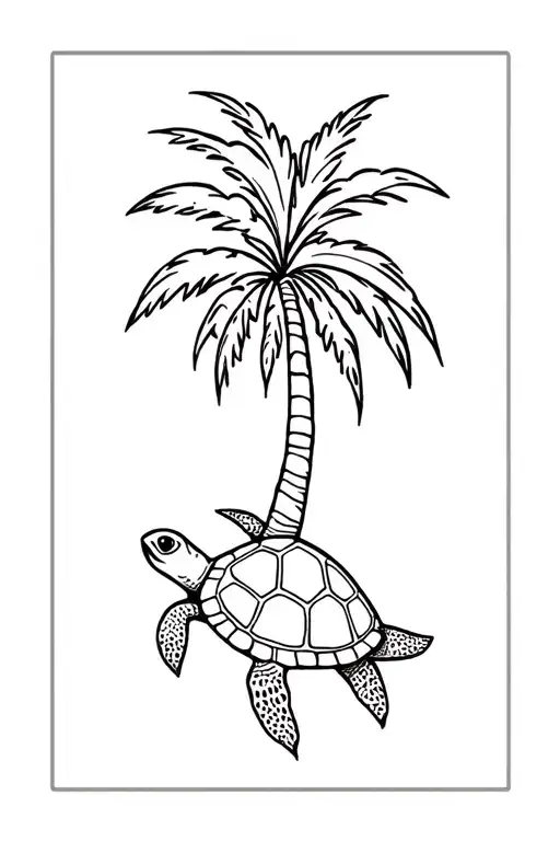 Palm Tree Turtle