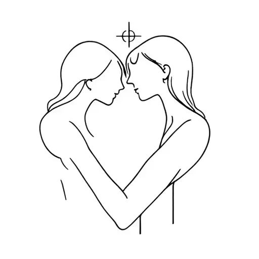 Brother Sister With Symbols