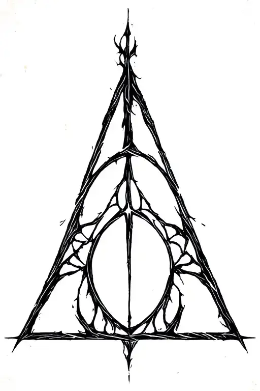 Deathly Hallows Back Of Arm