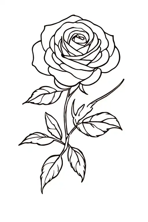 Disney Beauty And The Beast Rose