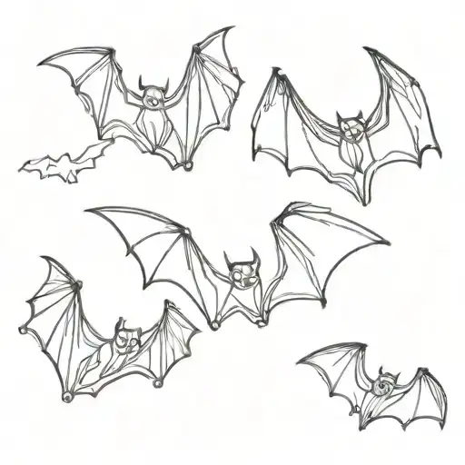 Bat Flying