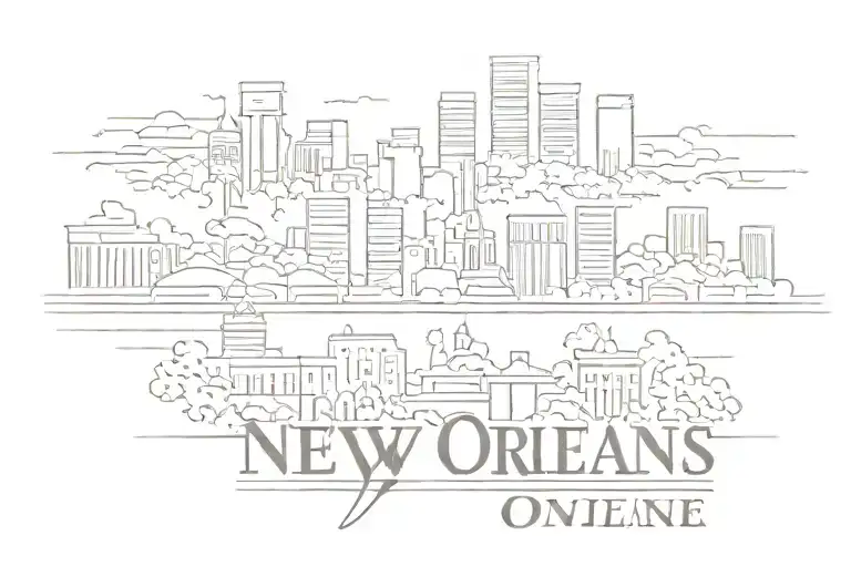 New Orleans Skyline