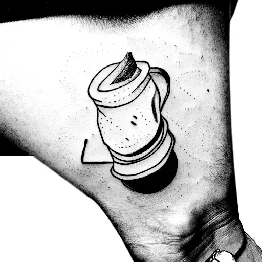 Wedding Between An Elbow Paste And A Peanut