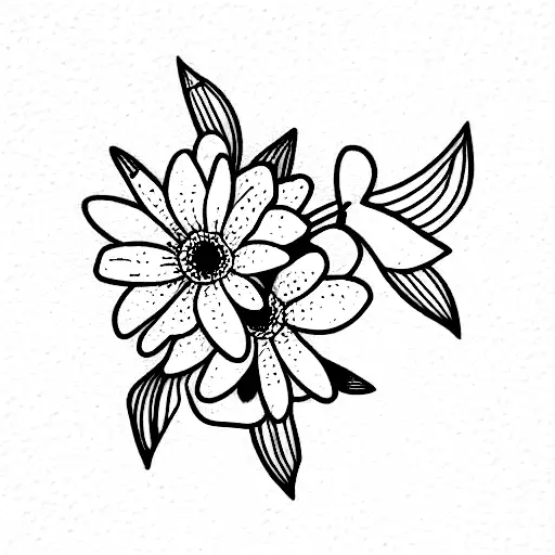 Aster And Lily Of The Valley