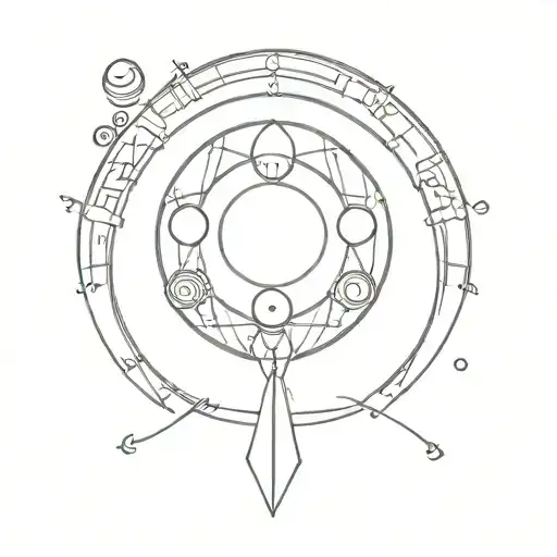 Tarot Card Eight Of Discs