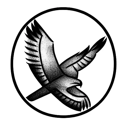 Hawk With Design Tag