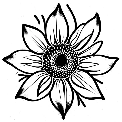 Sunflower And Marigold With Butterflys