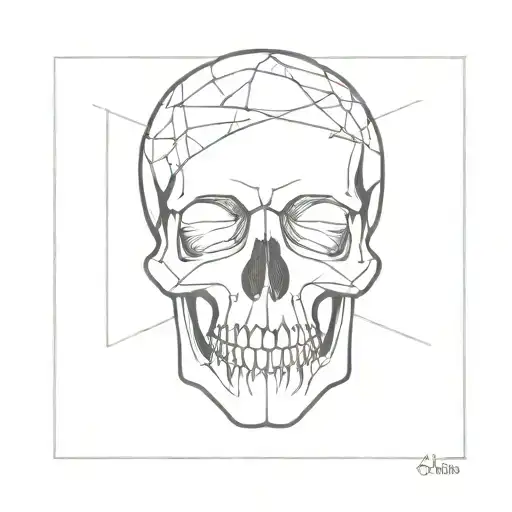 Skull But Cool And Aesthetic