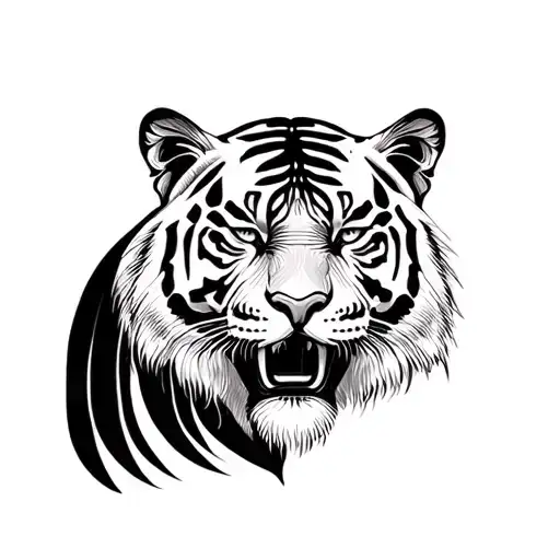 Tiger Is Searching For Alcohol