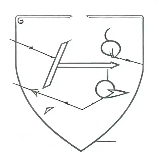 Half Heart W Arrow Piercing