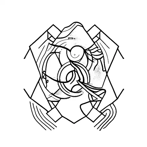 Libra Lineart Symbol
