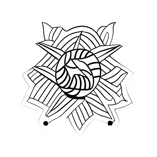 Mini Tattoo Representing Lebanon