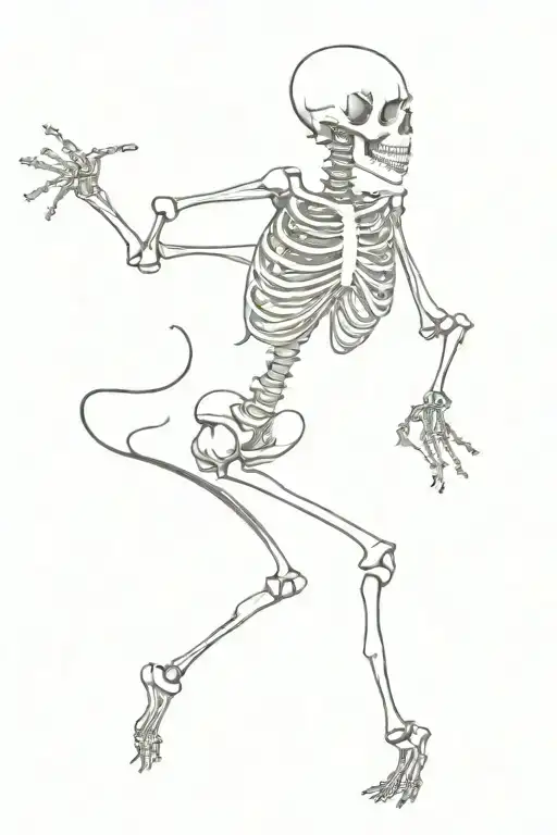 Dancing Skeleton