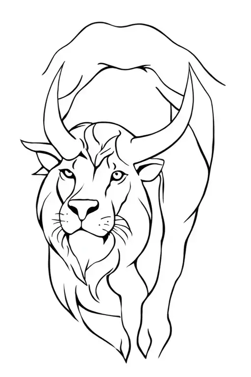 Leo Lioness And Taurus Bull