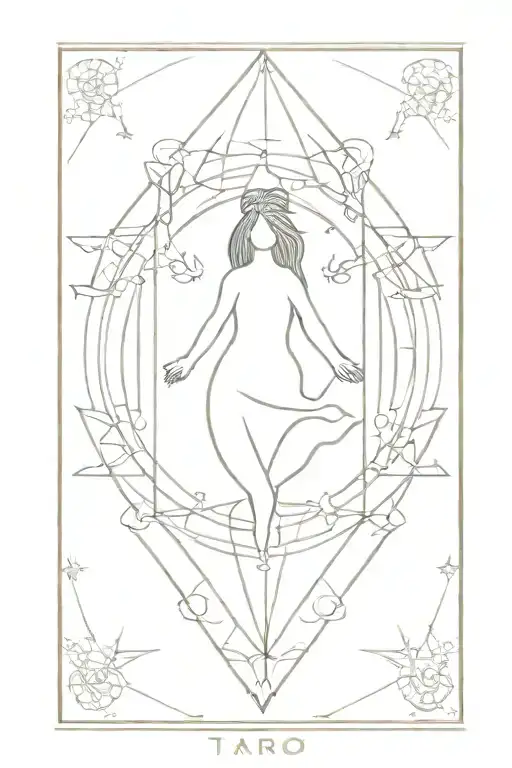 Tarot Card Depicting