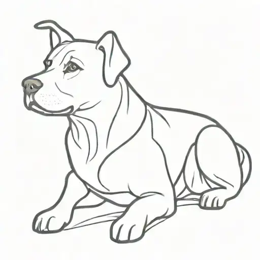 Dog Outline