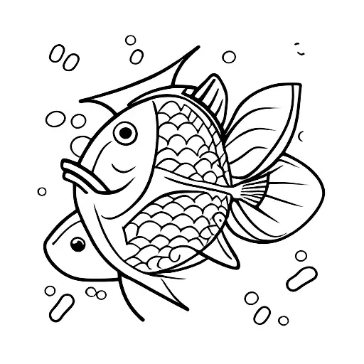 Fish Sandwich With Lettuce And Tomato