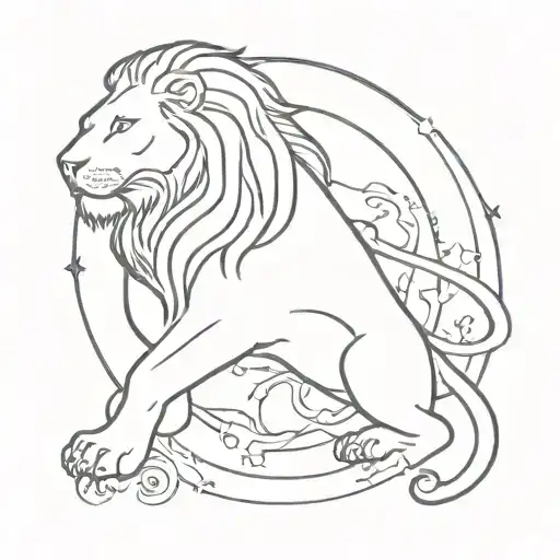 Aquarius And Lion