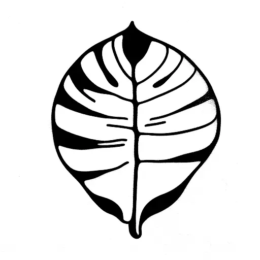 Monstera Plant Simple