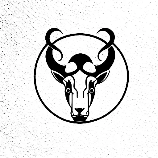 Tatoo That Combines Being An Aries With Theatre And Nature