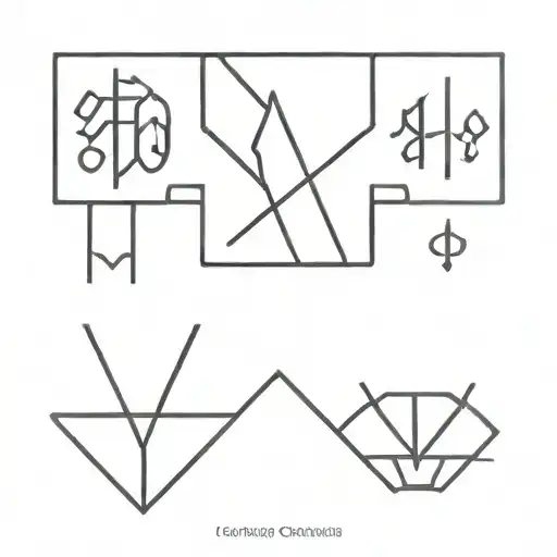 Water Symbol With The Dopamine Element Symbol