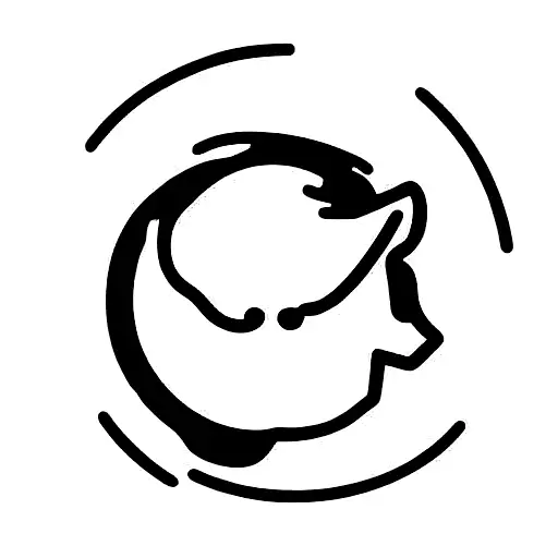 Half Moon With Lamb On It