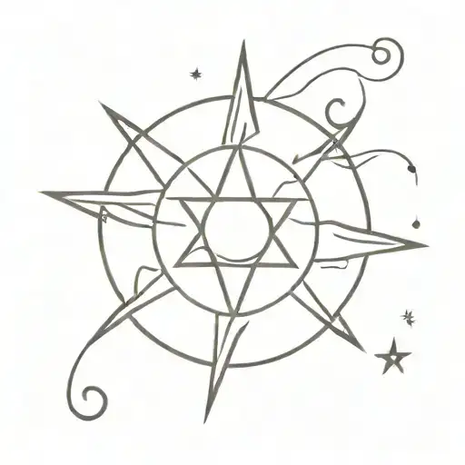 Sun Moon Pole Star