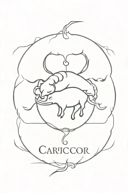 Carpicorn And Cancer Zodiac