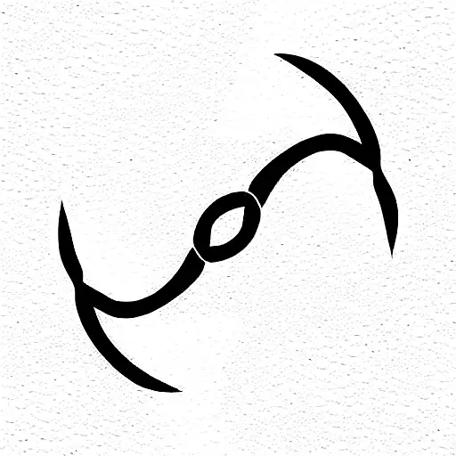 Infinity Symbol With Two Magnets