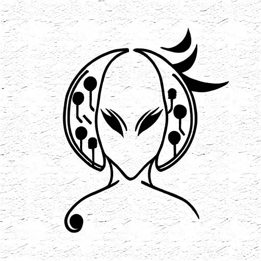 Thin Line Japanese Style Or Korean Style Or Anime Inspired