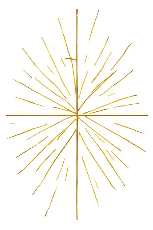 Religious Cross In Sunlight