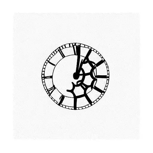 Symbol Representing The Decay Of Time