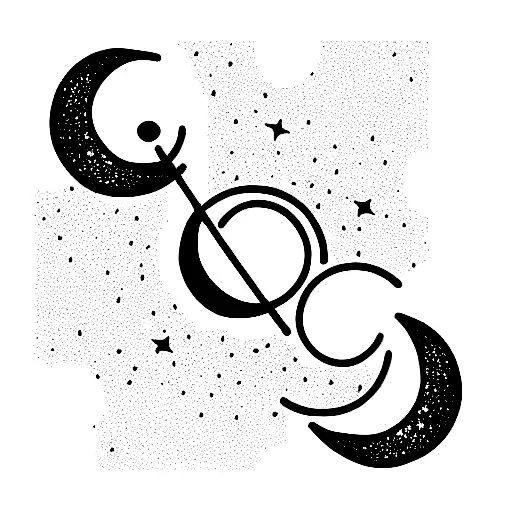 Magic Wand With Moon