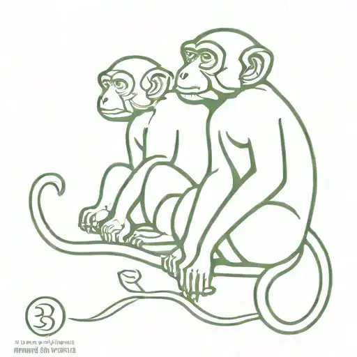 3 Monkey Of Wisdom