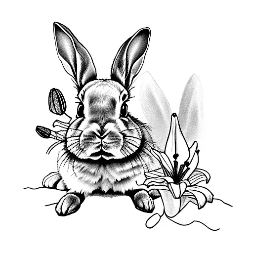 Bunny With Lily