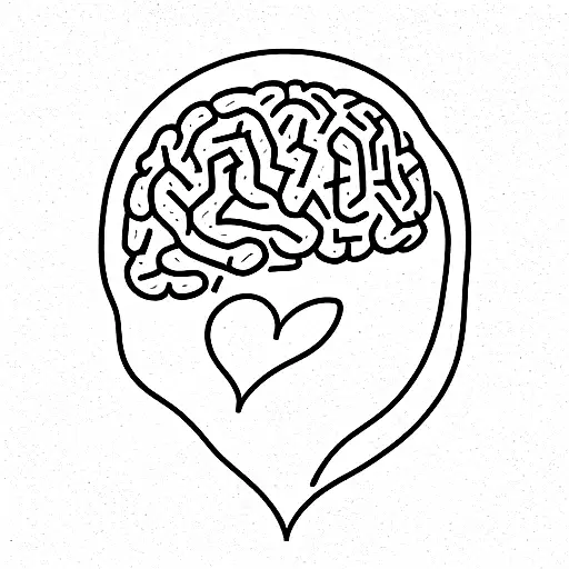 Brain And Heart Connected With Dna