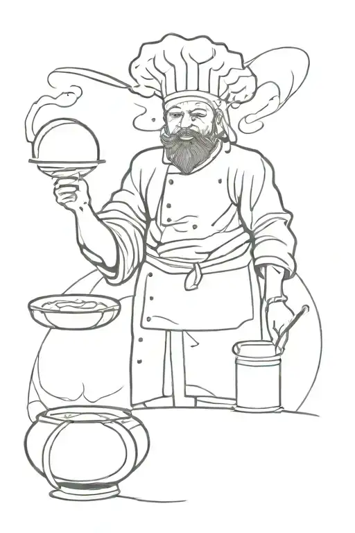 God Of Tunder Mix With Chef Cooking