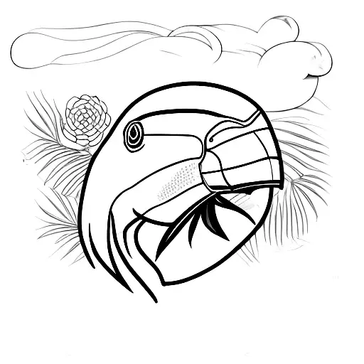 Toucan With Semicolon