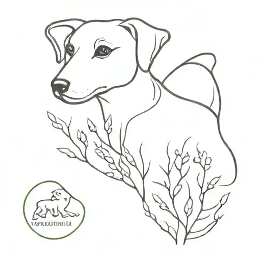 Dog Nature Inspired
