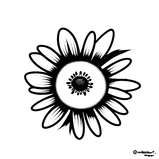 Melting Daisy Flower